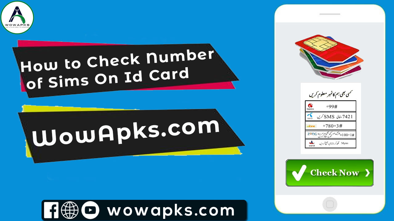 How to Check Number of Sims On Id Card Online