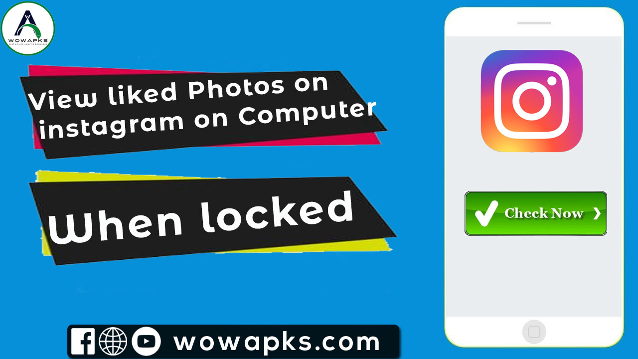 How to View liked Photos on instagram on Computer