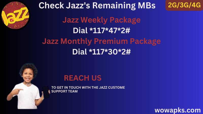 How to Check Jazz's Remaining MBs and Minutes