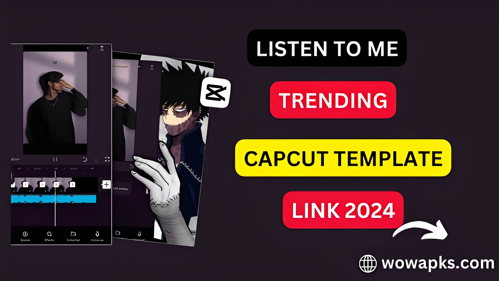 Listen to Me Now Capcut Template